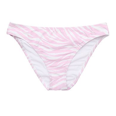 Juniors' Ninety-Nine Degrees Ruched Cheeky Hipster Swim Bottoms