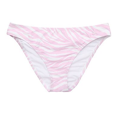 Juniors' Ninety-Nine Degrees Ruched Cheeky Hipster Swim Bottoms