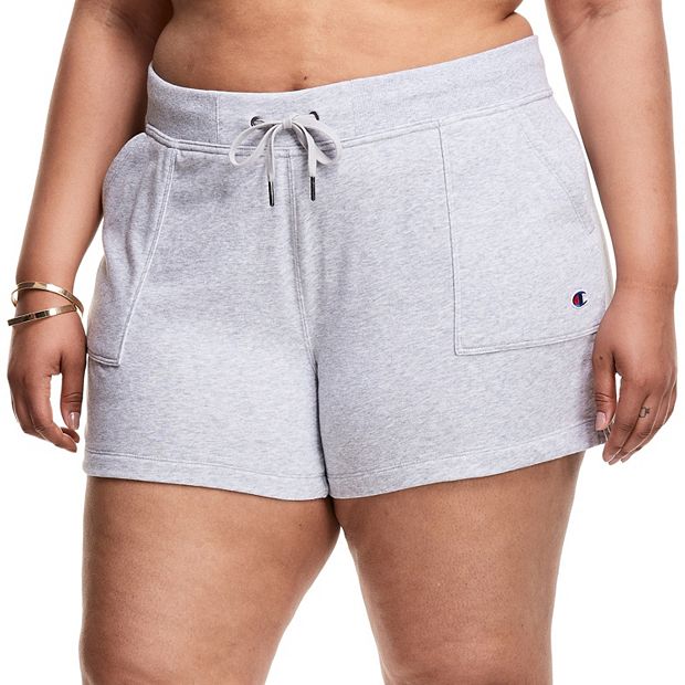 Plus Size Champion Campus French Terry Shorts