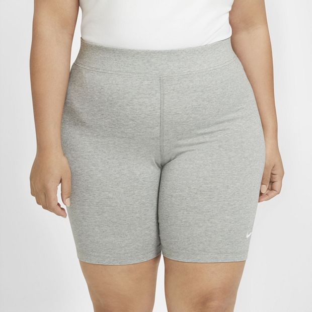 Nike Sportswear Essential Women's Mid-Rise Bike Shorts (Plus Size