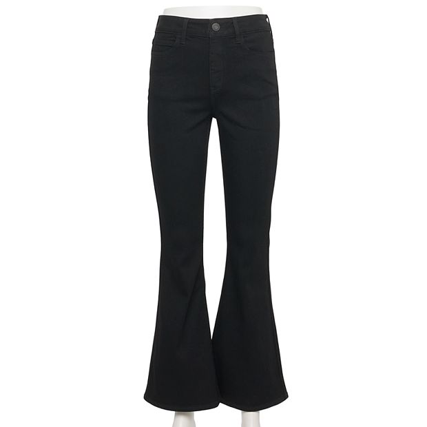 Juniors' SO® High Rise Flare Jeans