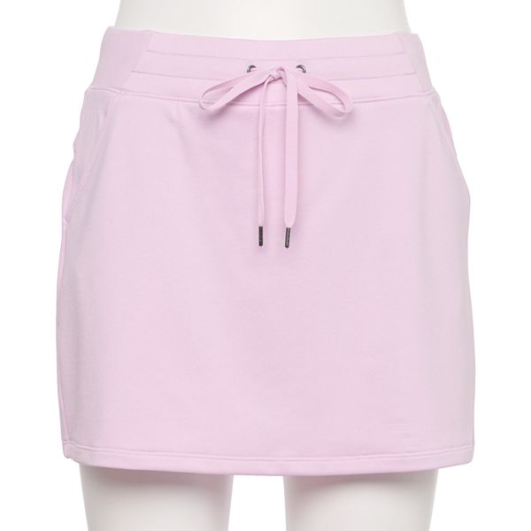 COTTON TERRY SKORT