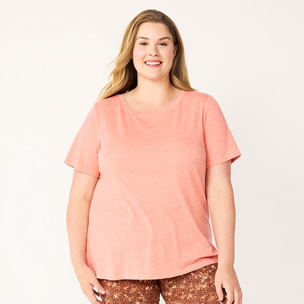 Plus Size Sonoma Goods For Life® Everyday Crewneck Tee