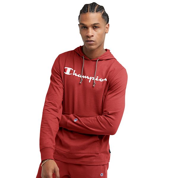 Men's Champion® Middleweight Jersey Hoodie Size Medium