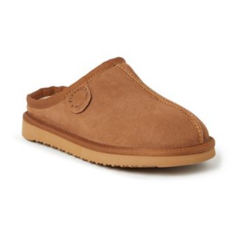 Fireside By Dearfoams Dempsey Kids' Genuine Shearling Clog Slippers