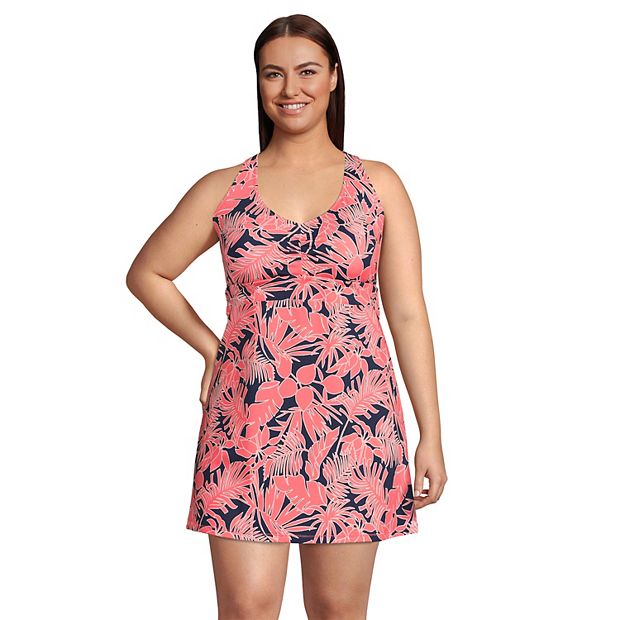 Plus size store dresskini swimsuit