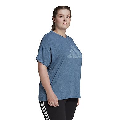 Plus Size adidas Winners Graphic Tee
