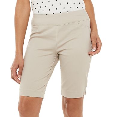 Women's Croft & Barrow® Effortless Stretch Bermuda Shorts