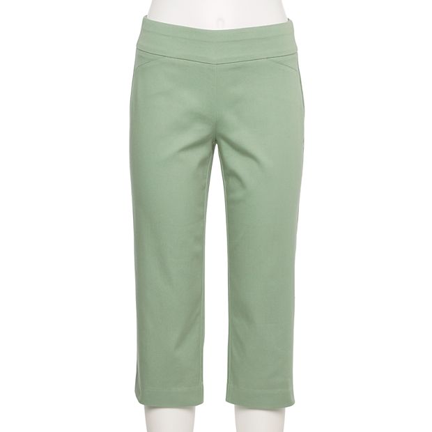 Women's Croft & Barrow® Effortless Stretch Capri Pants