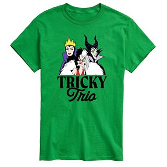 Disney's Villians Big & Tall Tricky Trio Graphic Tee