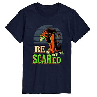 Disney's Villians Big & Tall Be Scared Graphic Tee