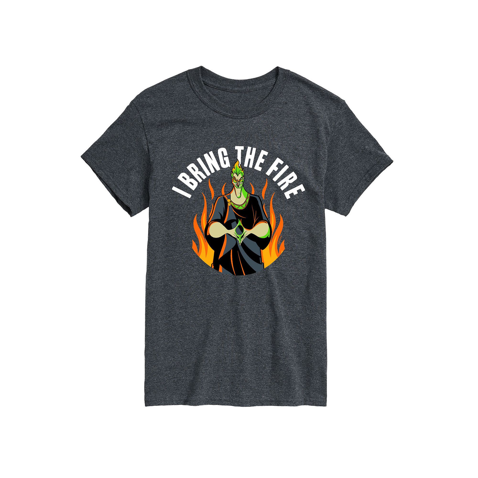 Disneys Villians Big & Tall Hades Graphic Tee, Mens, Size: Large Tall, Gr
