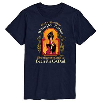 Disney's Villians Big & Tall Email Graphic Tee