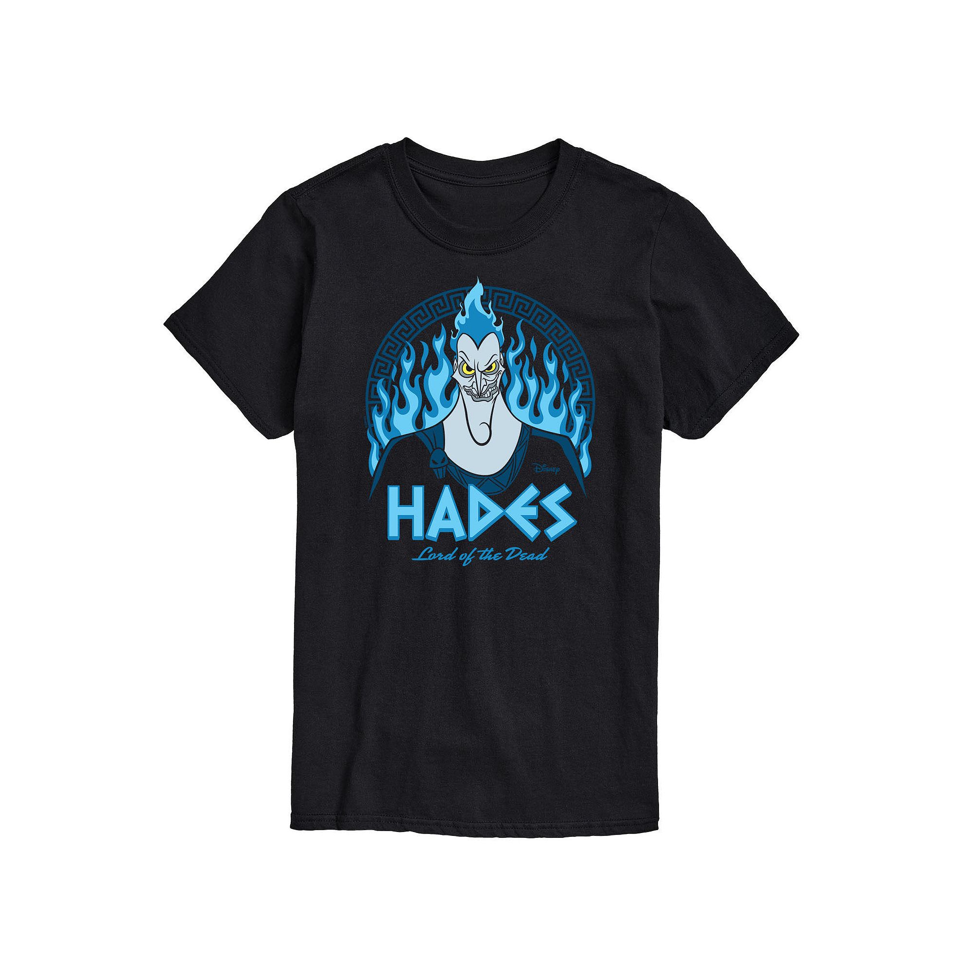 Disneys Villians Big & Tall Hades Graphic Tee, Mens, Size: Large Tall, Bl