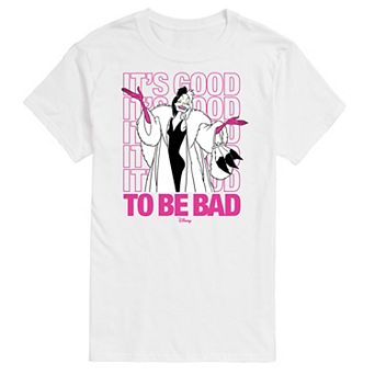 Disney's Villians Big & Tall Be Bad Graphic Tee