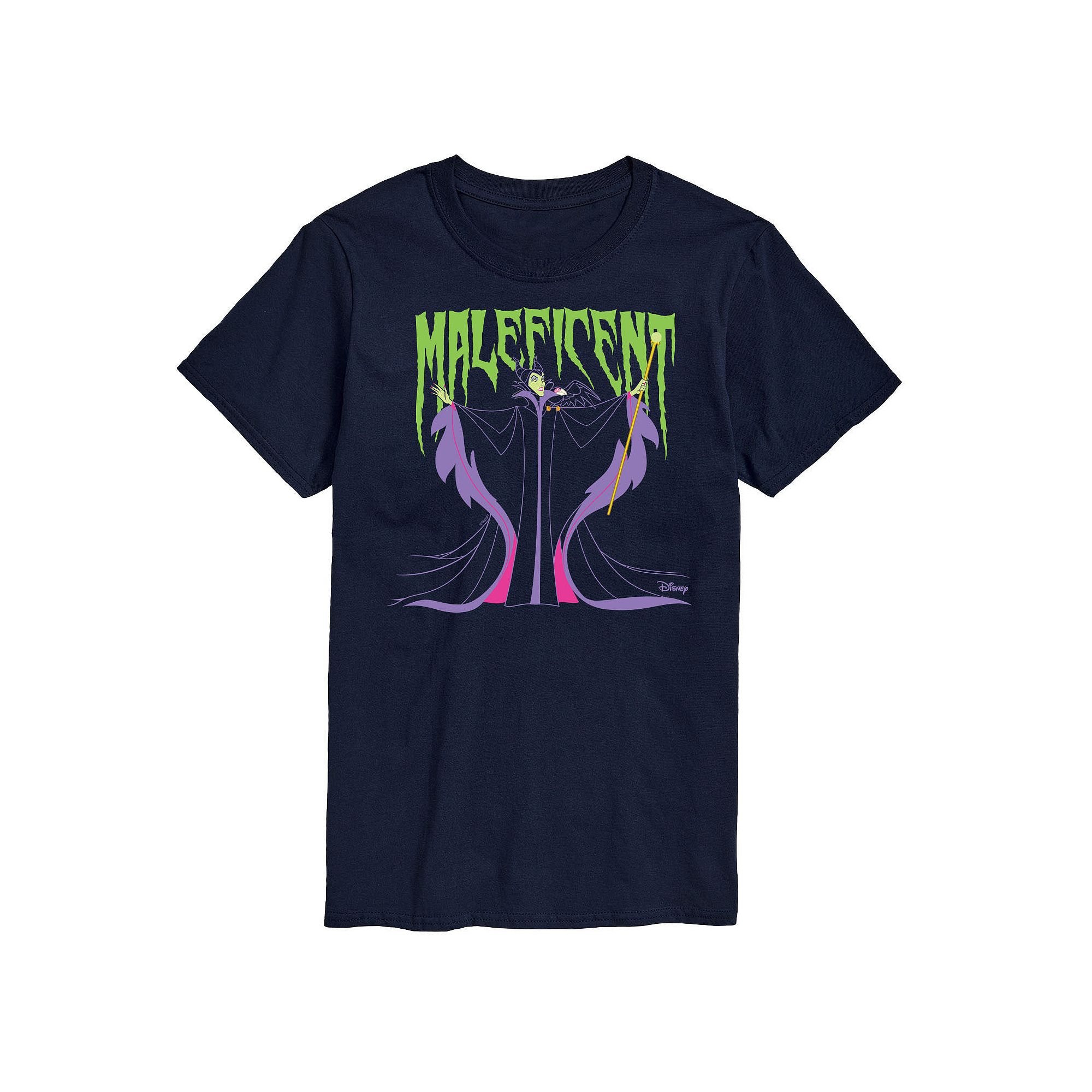 Disneys Villians Big & Tall Maleficent Graphic Tee, Mens, Size: Large Tal