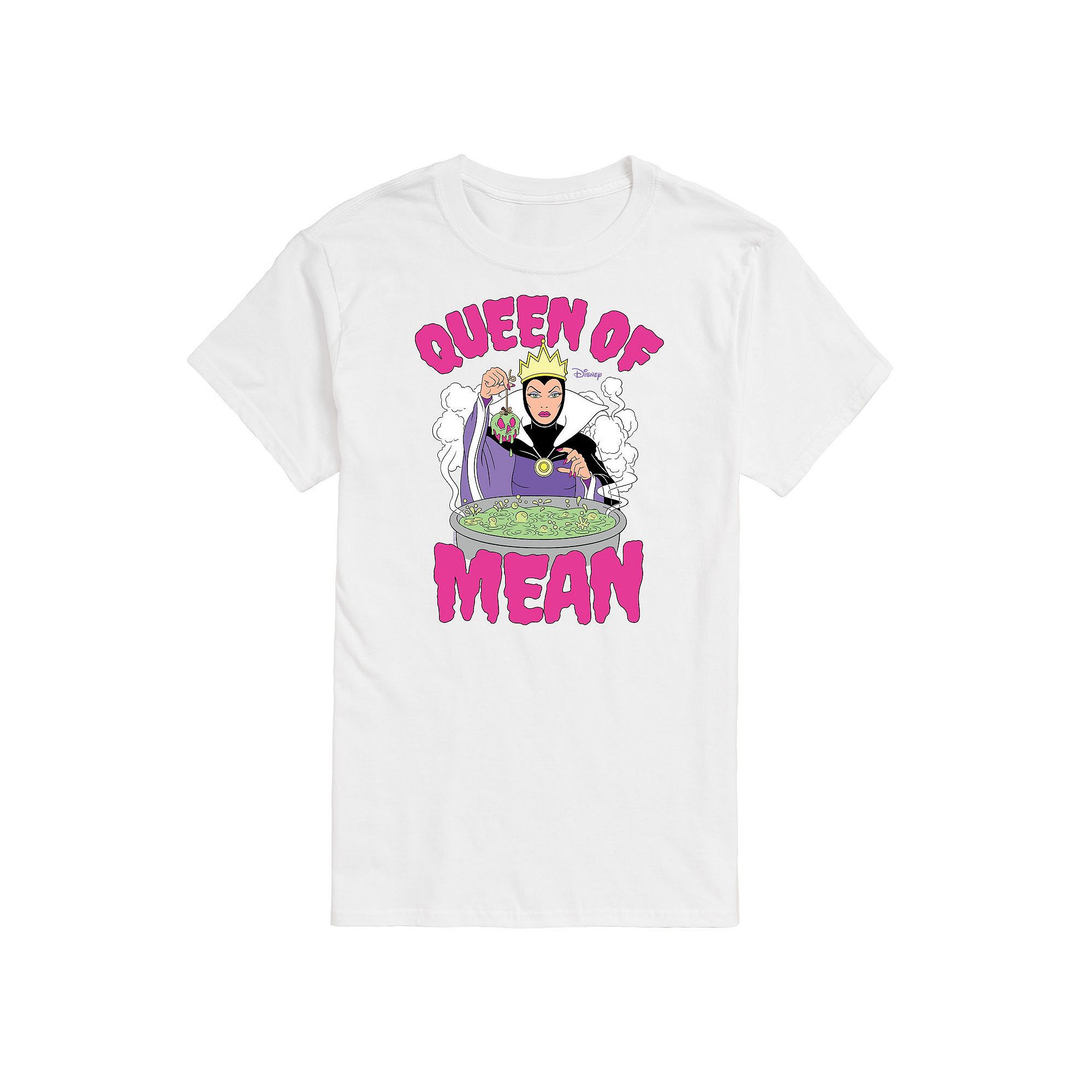 Disneys Villians Big & Tall Queen Of Mean Graphic Tee, Mens, Size: Large 