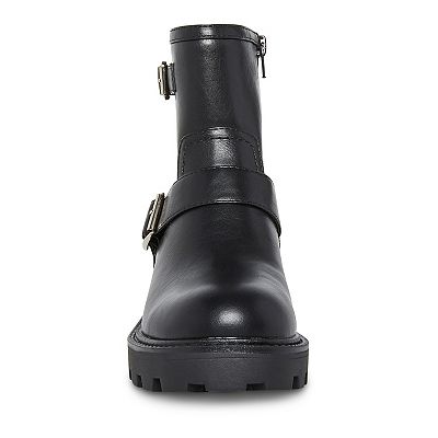 (取寄) マッデン ガール レディース  Madden Girl women Palooma Black Paris 取寄) マッデン ガール レディース Madden Girl women Palooma Black