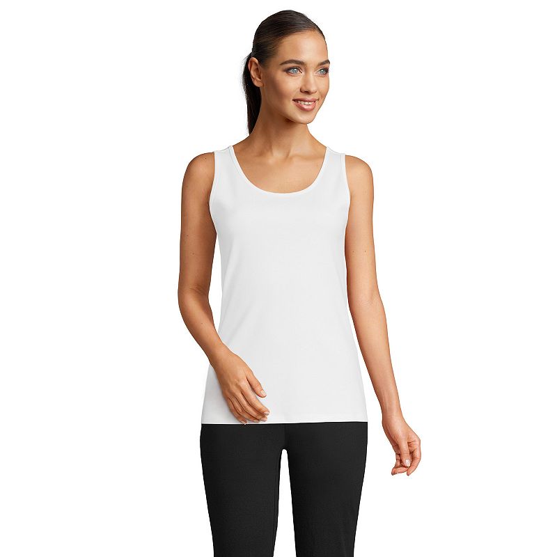 Stretch Cotton Tank Tops