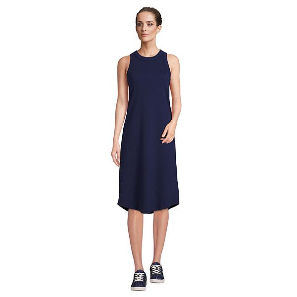 Petite Lands' End Sleeveless Knee Length Tank Dress