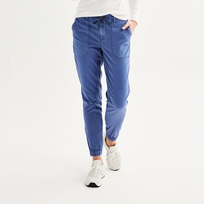 Women s Sonoma Goods For Life Mid Rise Utility Jogger Pants