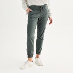 Womens Grey Jogger Pants - Bottoms, Clothing