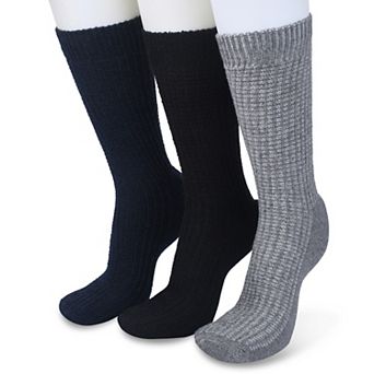 Women's GaaHuu 3-Pack Wool Blend Textured Socks