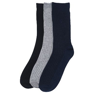 Women's GaaHuu 3-Pack Wool Blend Textured Socks