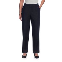 Alfred Dunner Straight Flat Front Pants Bottoms Clothing Kohl s