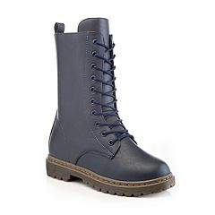 Kohls womens lace up boots sale