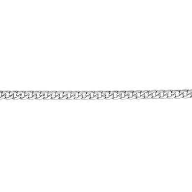 Aurielle Gender Neutral Flat Curb Link Chain Necklace