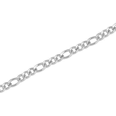 Aurielle Gender Neutral Thick Figaro Chain Bracelet