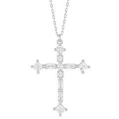 Kohls gold cross on sale necklace