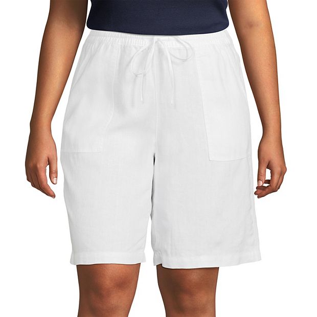 【U LAN】Side Round Pile Bermuda Pants Side round bermuda pants - U LAN