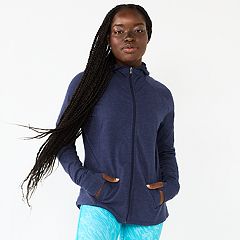 Women's Tek Gear® Hooded Mixed-Media Jacket