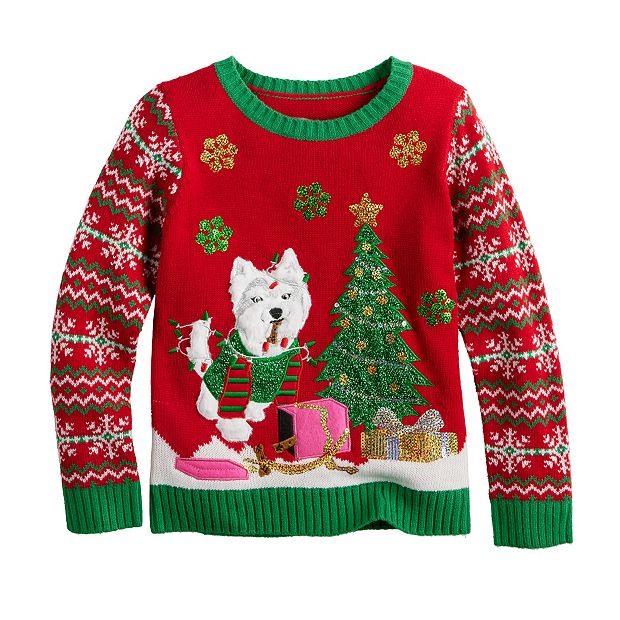 Kohls kids 2025 ugly sweater