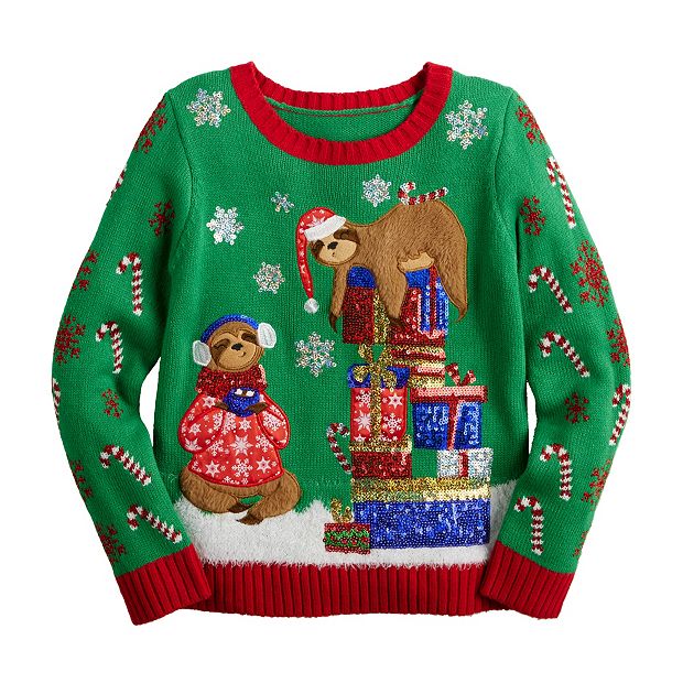 Kohls kids 2025 ugly sweater