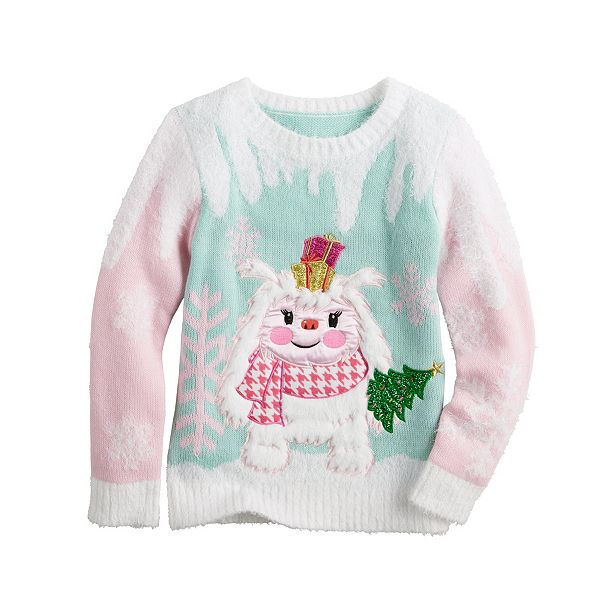 Pretty Yeti Christmas Sweater Women 5XL