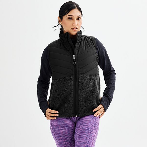 Women s Tek Gear® Sherpa Mixed Media Vestkohls the north face 