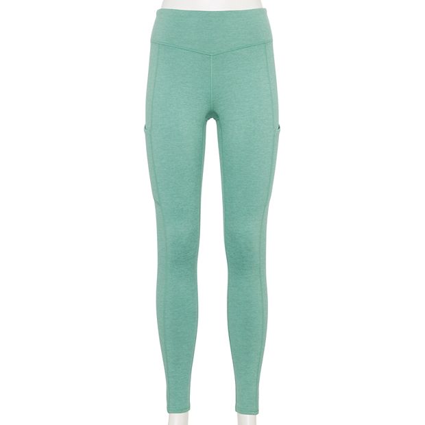 Kohls fleece hot sale lined leggings