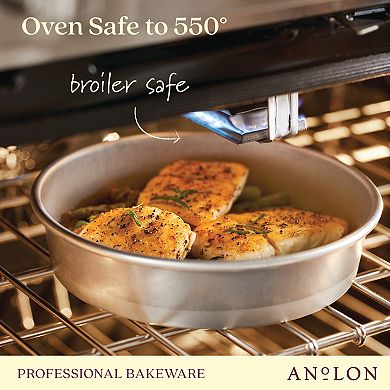 Anolon Pro-Bake Bakeware Aluminized Steel 9-in. Round Cake Pan