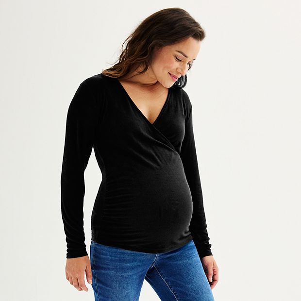 Kohls discount nursing tops