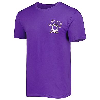 Men's Purple James Madison Dukes Through the Years T-Shirt