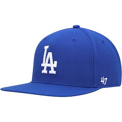 Men's '47 Royal Los Angeles Dodgers 2020 World Series Sure Shot Captain Snapback Hat