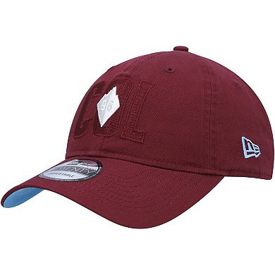 Men's New Era Burgundy Colorado Rapids Kick Off 9TWENTY Adjustable Hat