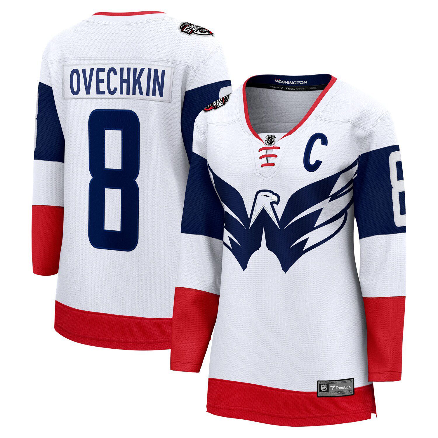 Men's Fanatics Branded Alexander Ovechkin Red Washington Capitals Big &  Tall Captain Patch Name & Number T-Shirt 