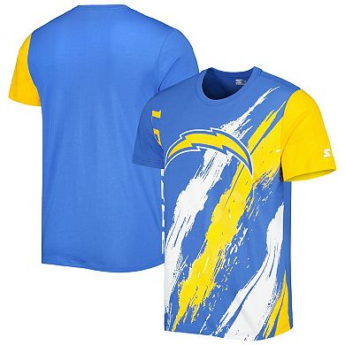 Men's Starter Powder Blue Los Angeles Chargers Extreme Defender T-Shirt