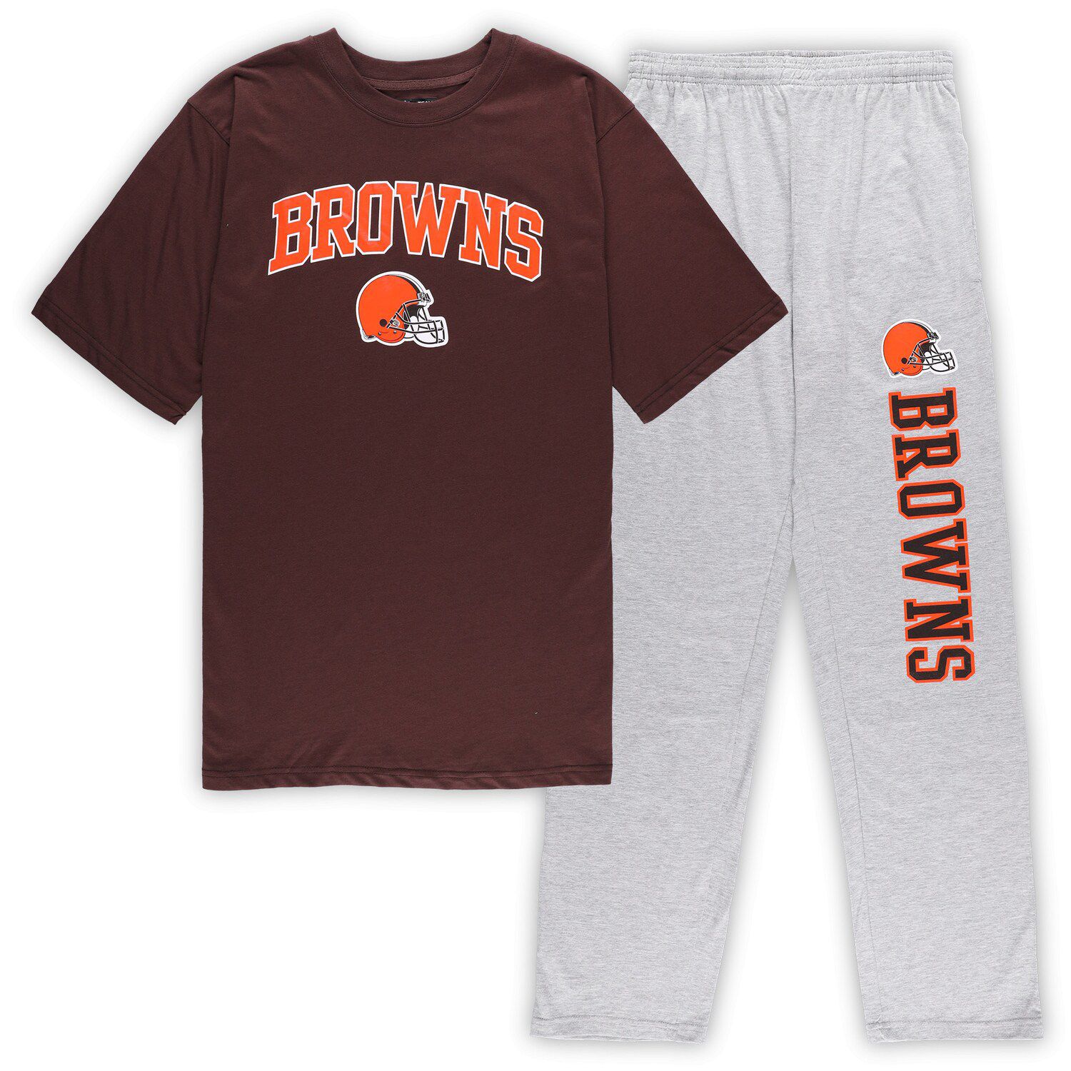 Unisex Fanatics Signature Gray Cleveland Browns Super Soft Long Sleeve T-Shirt Size: Small