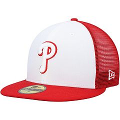 Men's New Era Cream/Royal Philadelphia Phillies Illusion 59FIFTY Fitted Hat