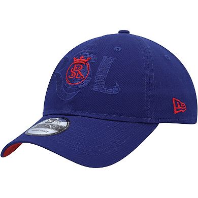 Men's New Era Blue Real Salt Lake Kick Off 9TWENTY Adjustable Hat